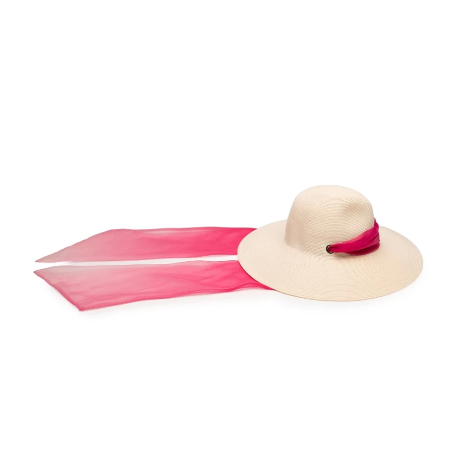 Eugenia Kim Women's Pink Cassidy Hat with Scarf